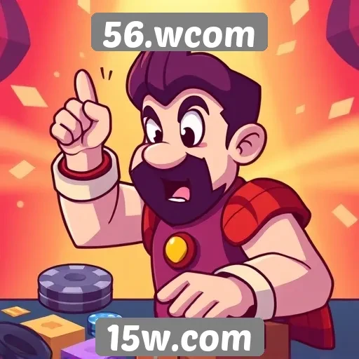 Análise da jogabilidade do site 56.wcom